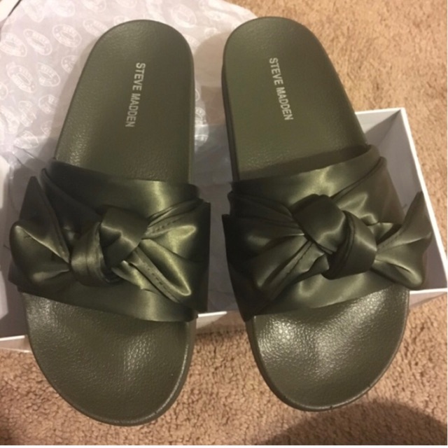 steve madden bow sandals