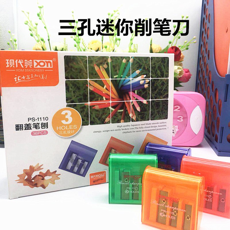 3 hole pencil sharpener