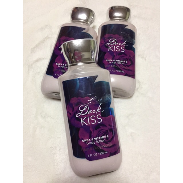 Original Dark Kiss Lotion By Bath And Body Works Shopee Philippines