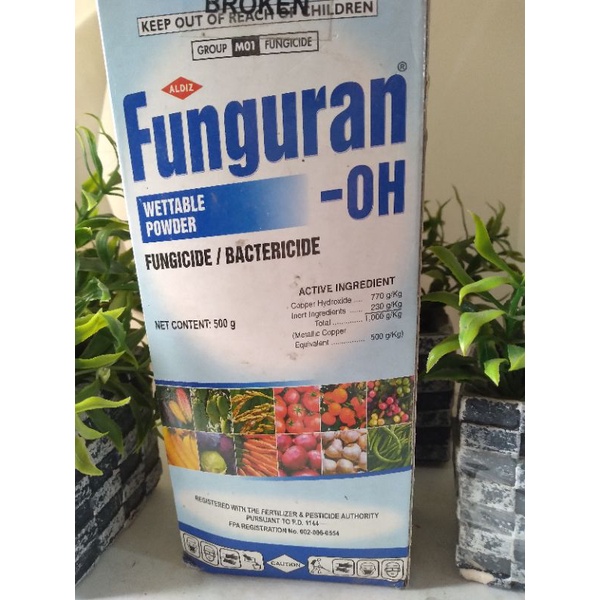 Funguran OH Wettable Powder Fungicide/Bactericide ( 500grams ) Shopee