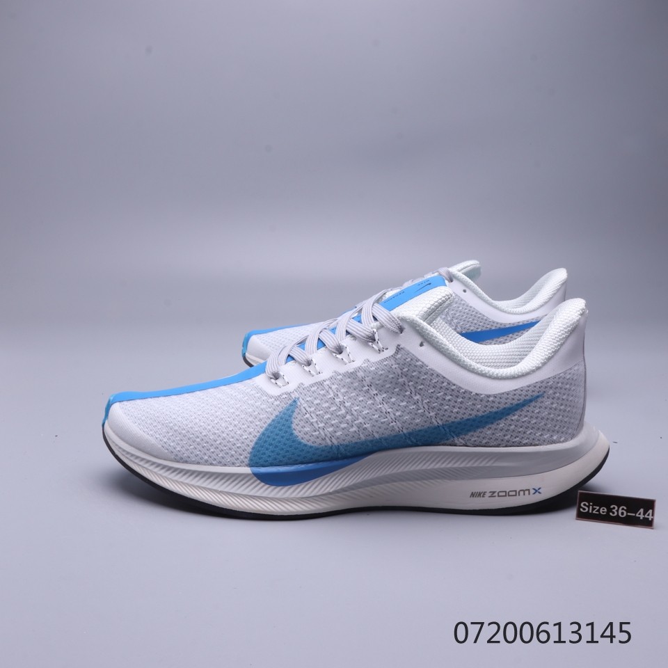 white and blue womens nike shoes