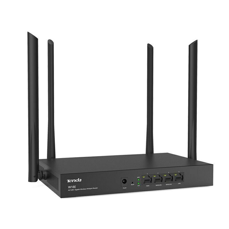 Tenda W18e AC1200 Gigabit DualBand MULTIWAN Load Balancing Router
