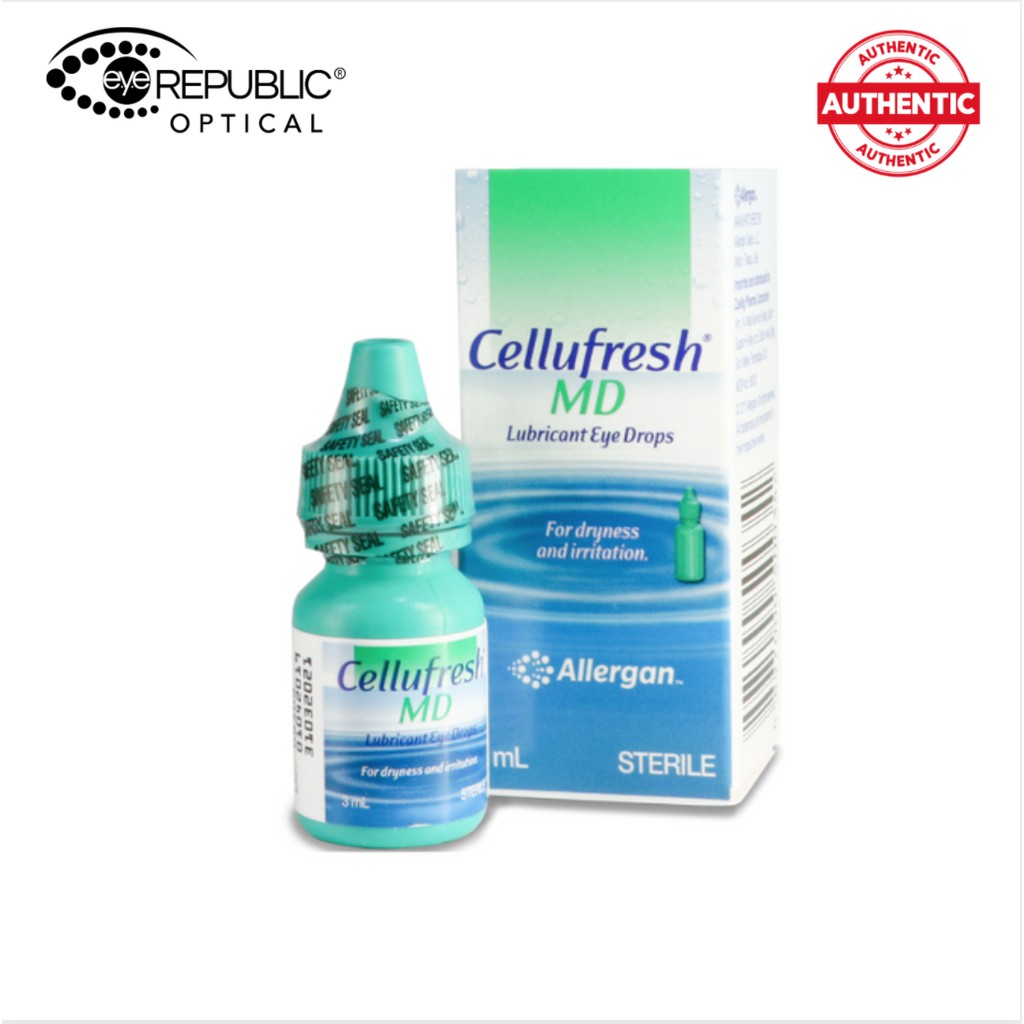 Cellufresh 3/15ml Lubricant Eye Drops EYE Republic Optical Shopee