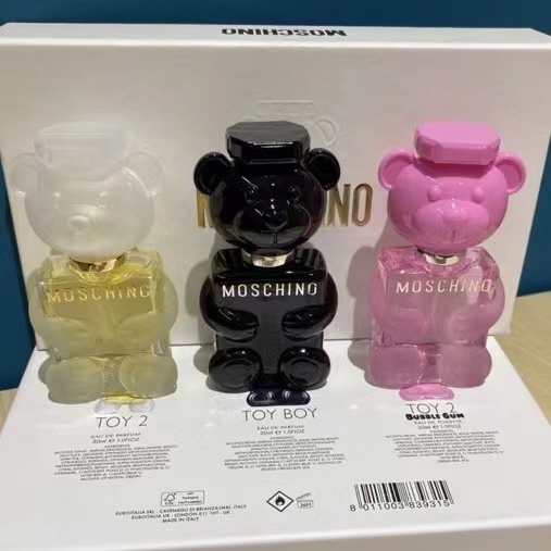 Moschino Toy 2 Perfume Gift Set 3 in 1 us tester oil basd long lasting