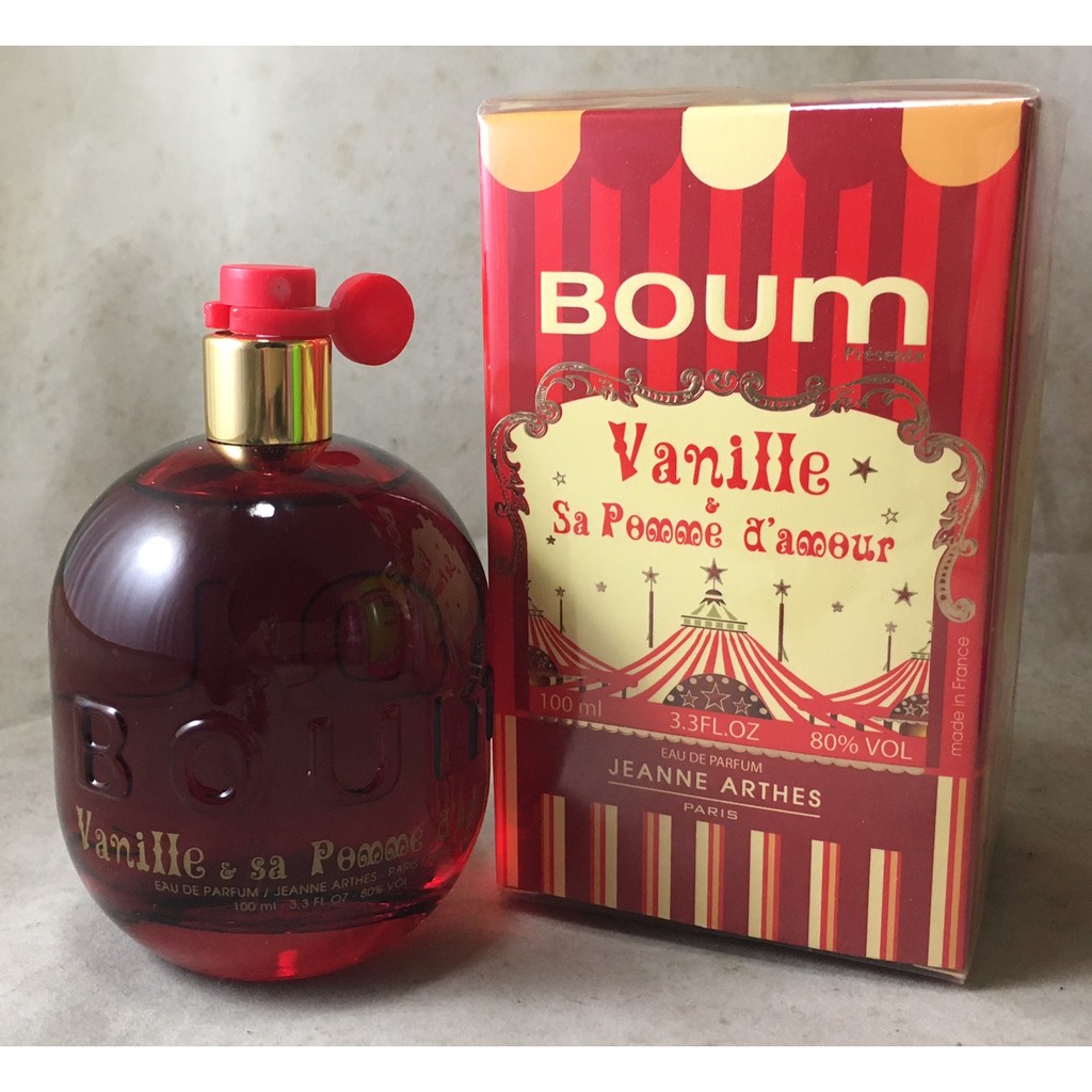 Jeanne Arthes Boum Vanille Sa Pomme d'Amour for Women, 100ml EDP ...