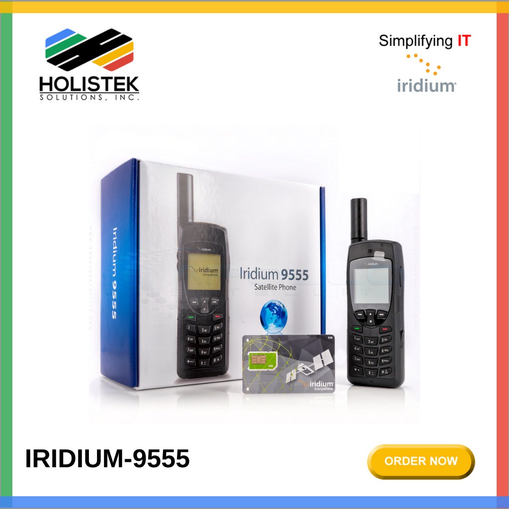 Iridium A Satellite Phone You Can Rely On (IRIDIUM9555) Holistek