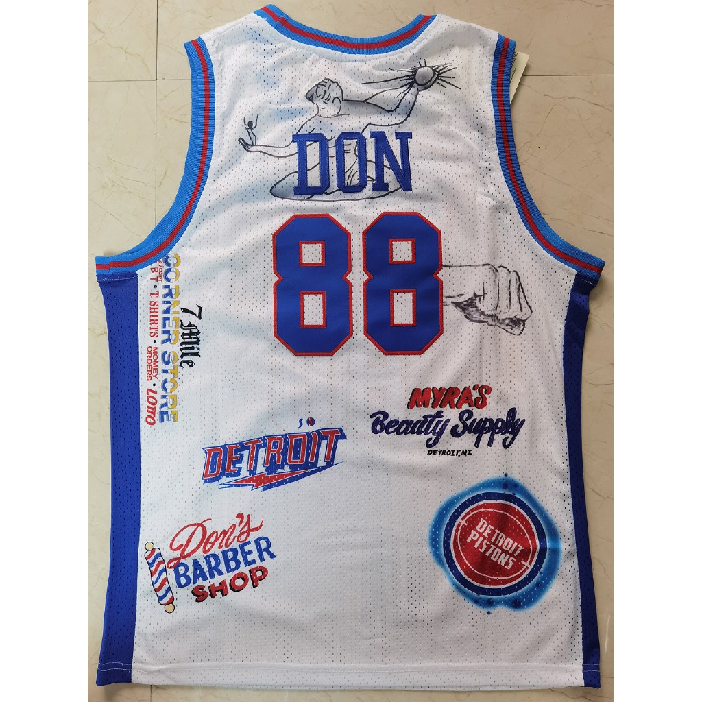 big sean detroit pistons jersey