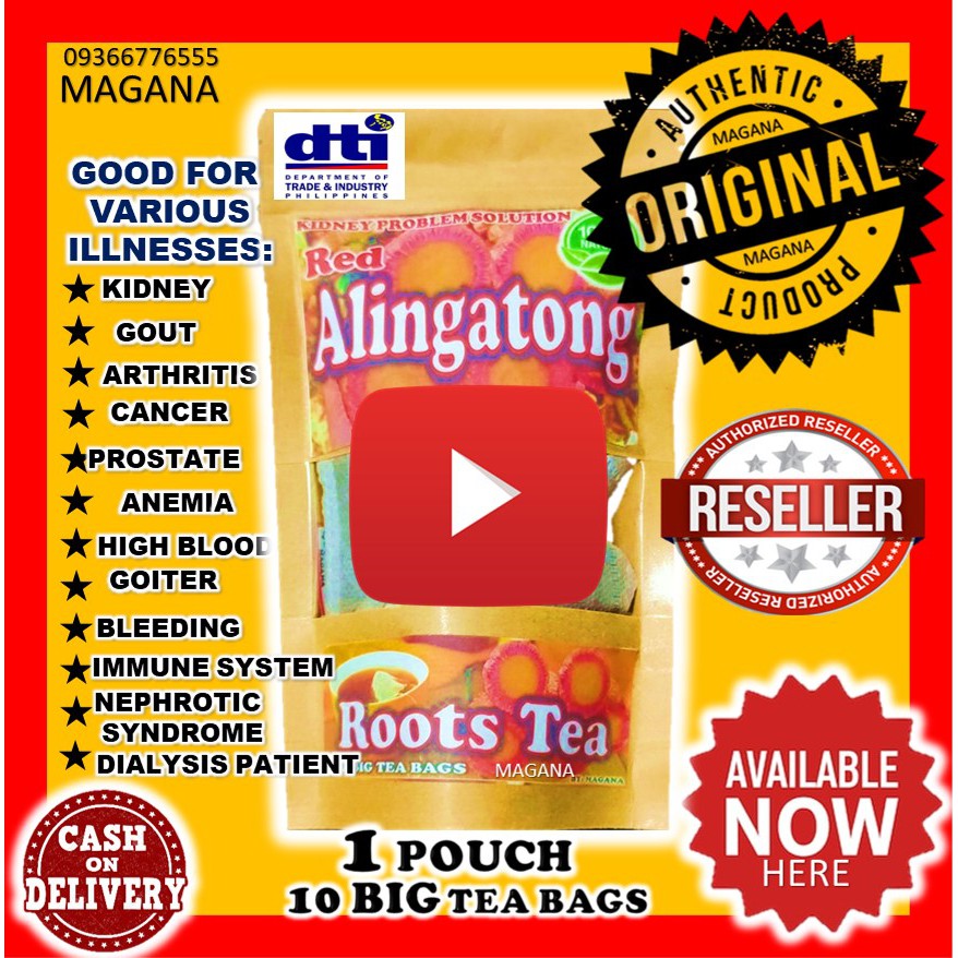 ® RED ALINGATONG TEA HERBAL 1 POUCH STINGING NESTLE TEA ORIGINAL UGATNG ...