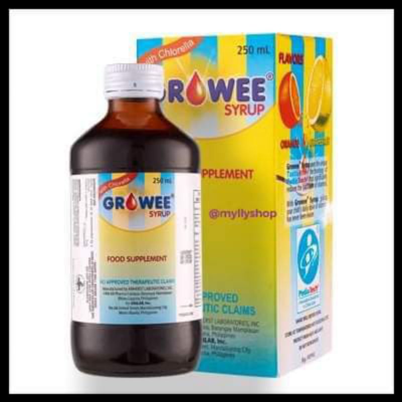 GROWEE SYRUP FOOD SUPPLEMENT 250 ml Shopee Philippines