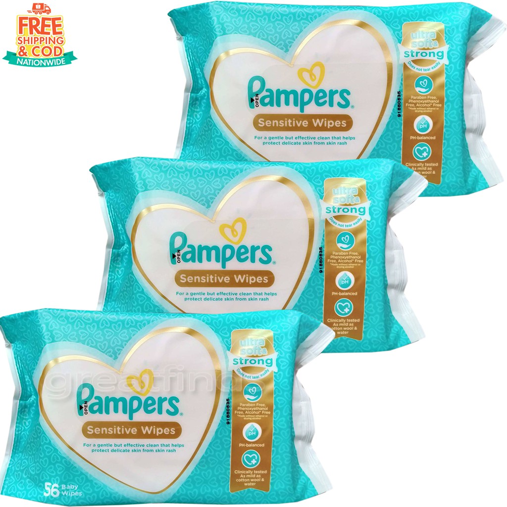 pampers baby wipes