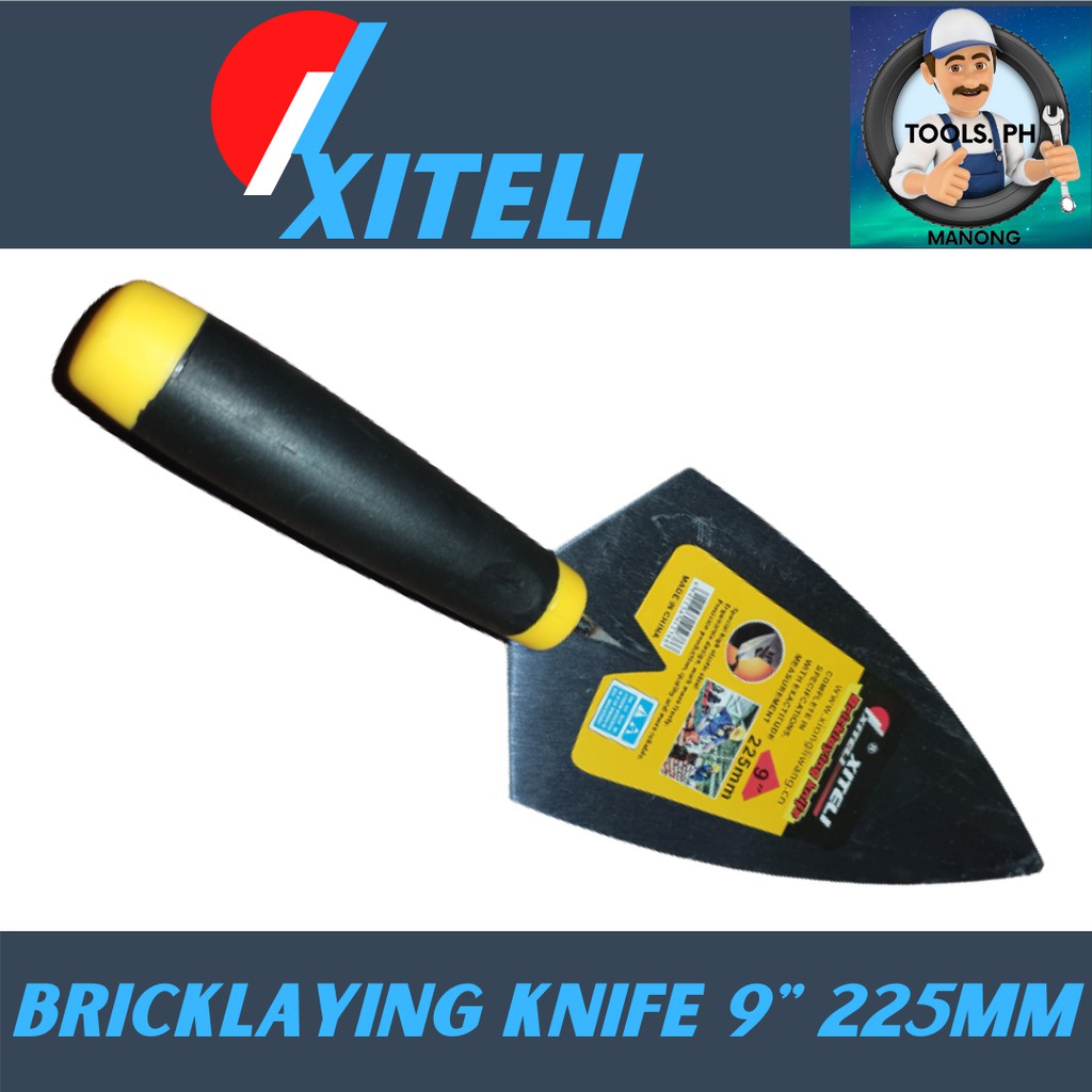 Bricklaying Trowel Kutsara Xiteli 9 Inch For Construction
