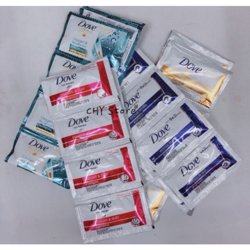 1 dozen Dove Shampoo sachet Shopee Philippines