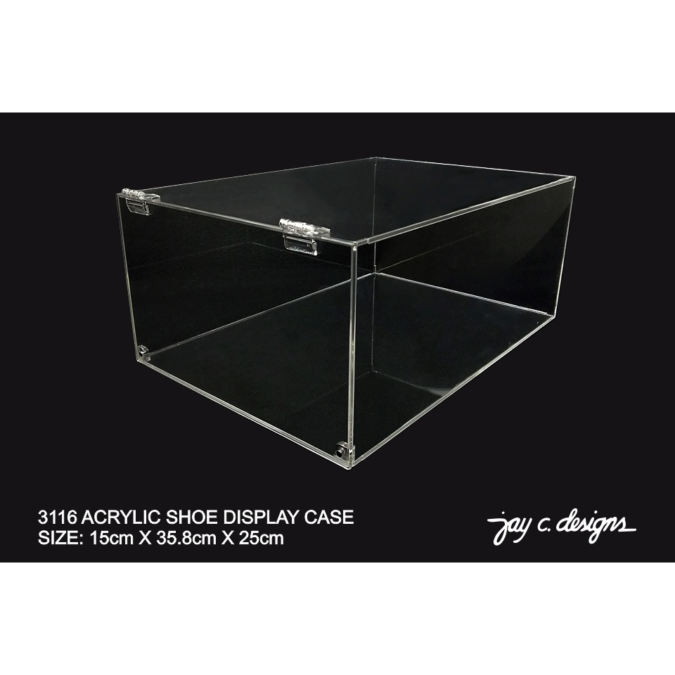 Jay C. Designs Collectors Acrylic Shoe Display Case 3116 Shopee