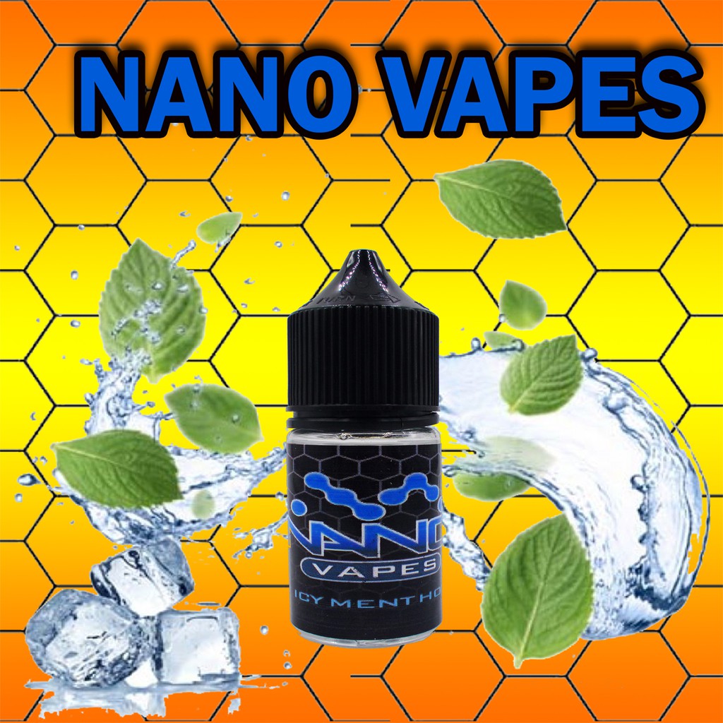 NANO VAPES 30ML ICY MENTHOL 0MG VAPE JUICE ICE 0MG VAPE JUICE VAPEJUICE EJUICE ELIQUID E JUICE