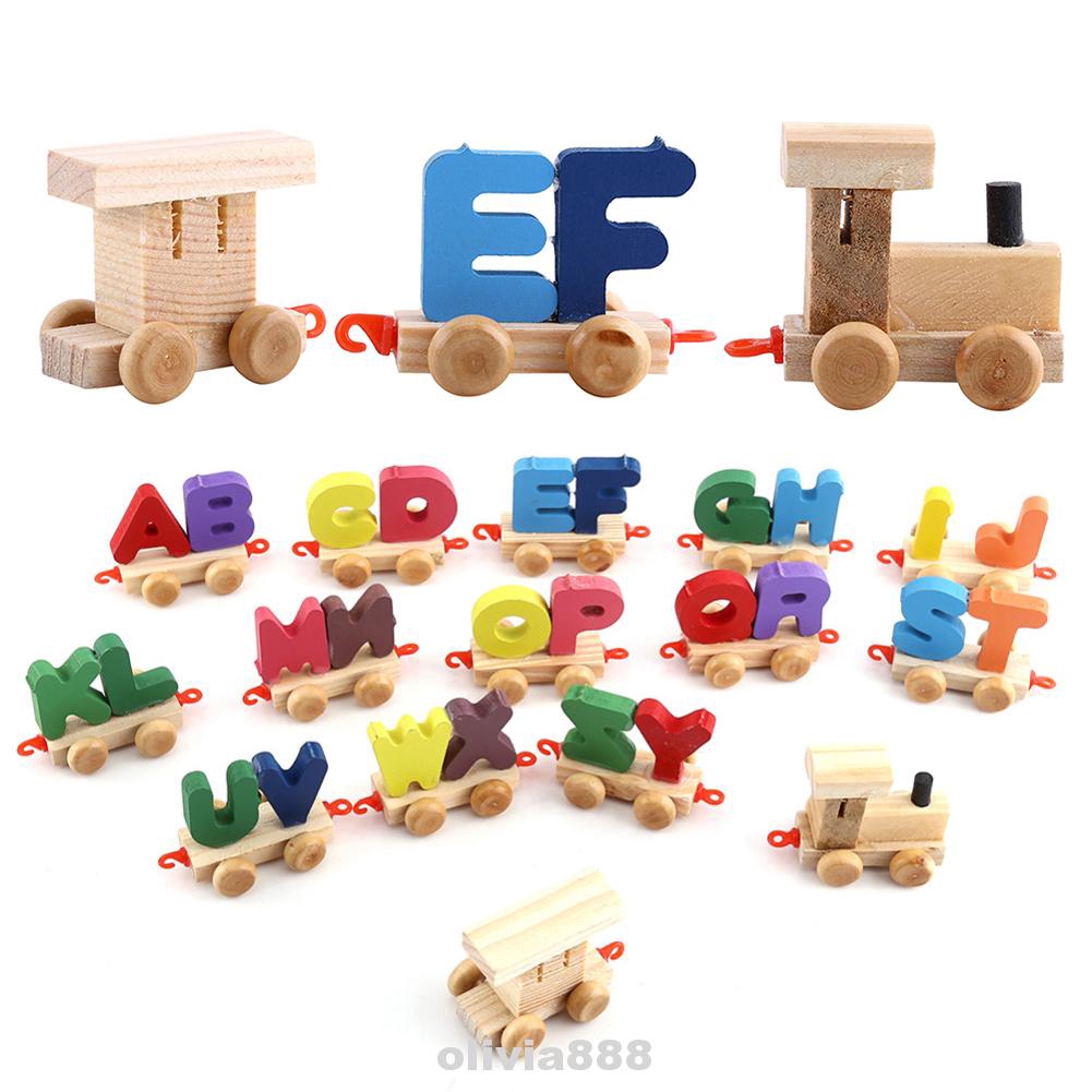baby wooden train
