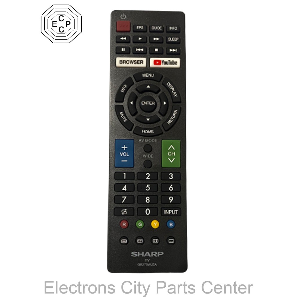 ORIGINAL SHARP LED LCD TV REMOTE CONTROL GB275WJSA Shopee Philippines