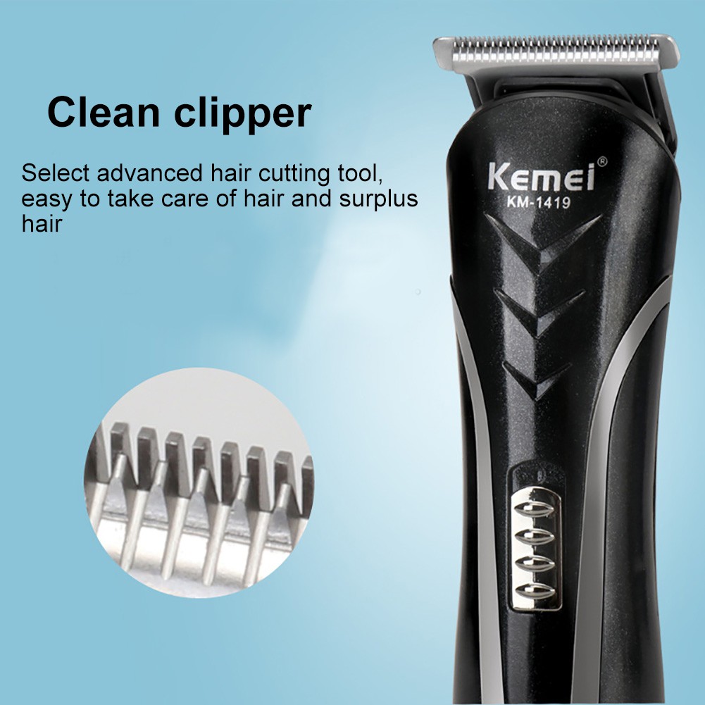 how to cut hair with an electric razor