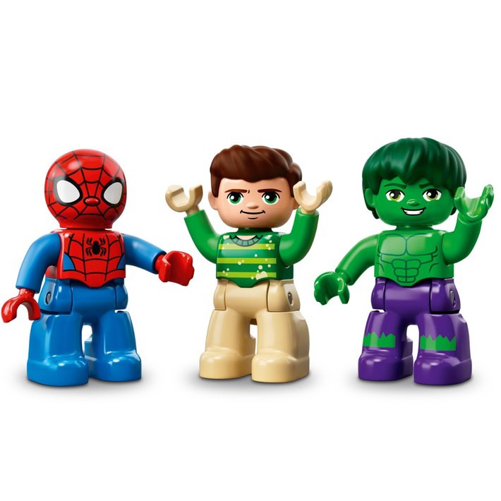 duplo hulk spiderman