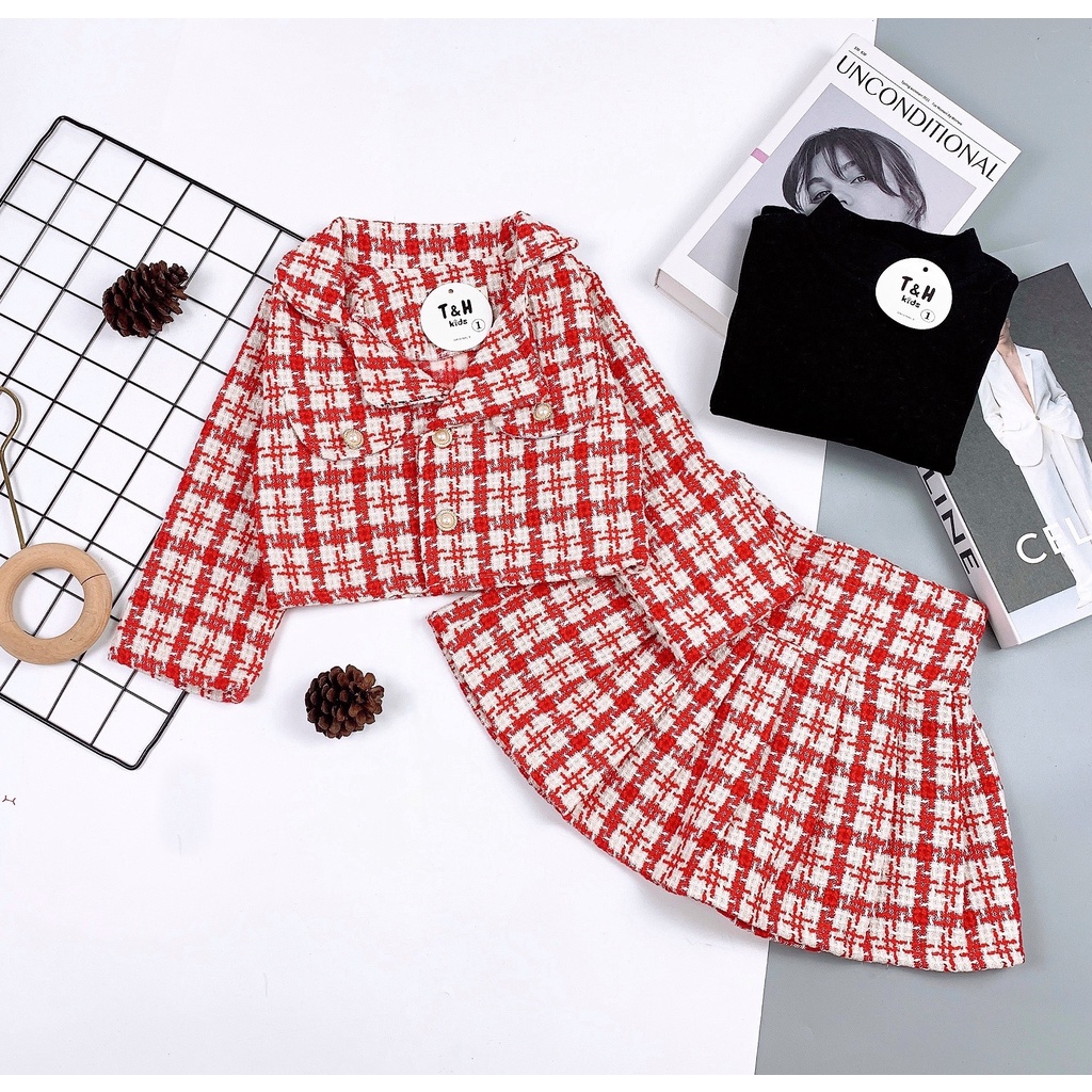 Set of tweed baby girl super luxury Tet 2022 Shopee Philippines