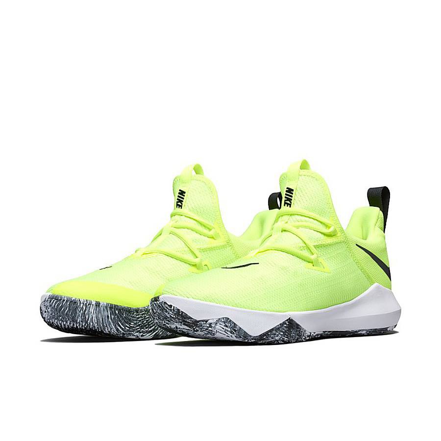 fluorescent green basketball shoes