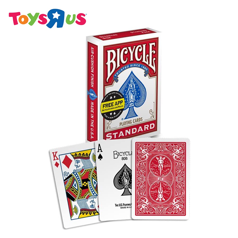 bicycle red playing cards