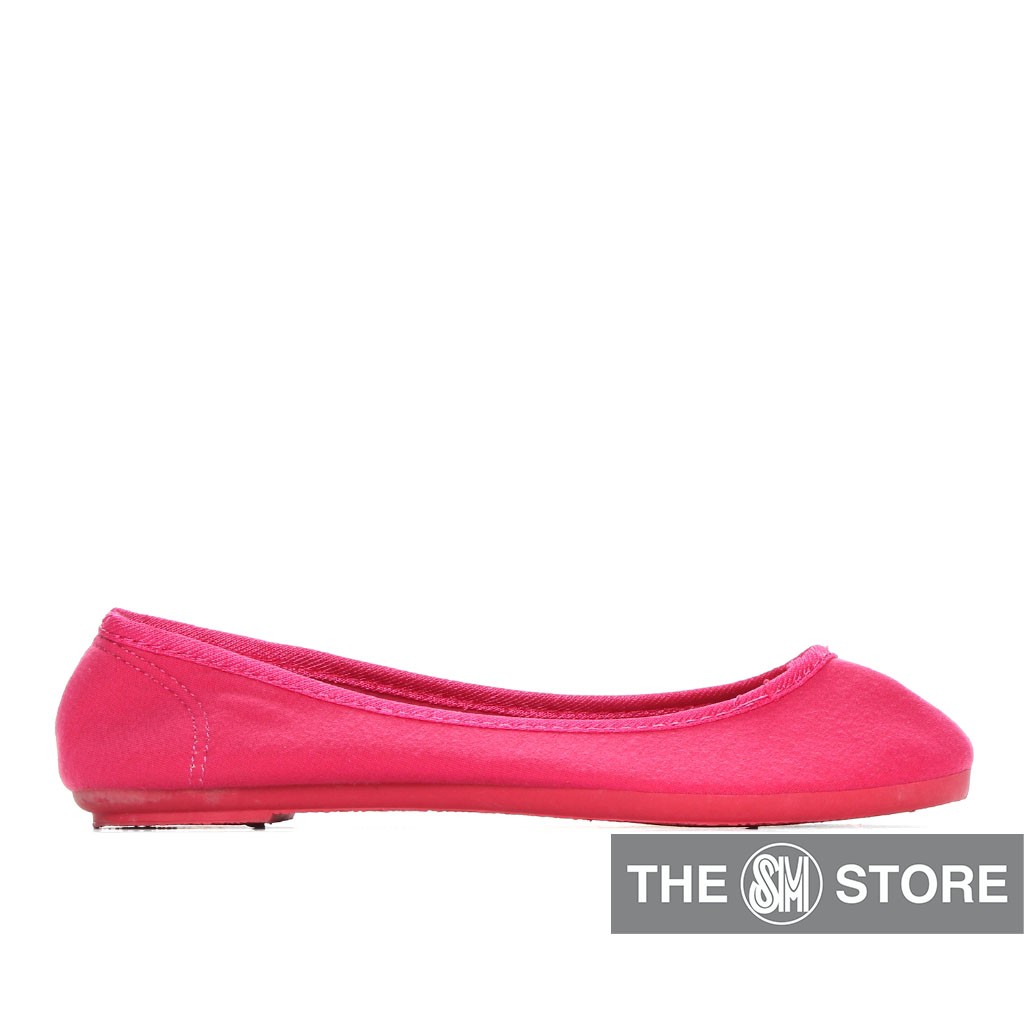 ladies red ballet pumps