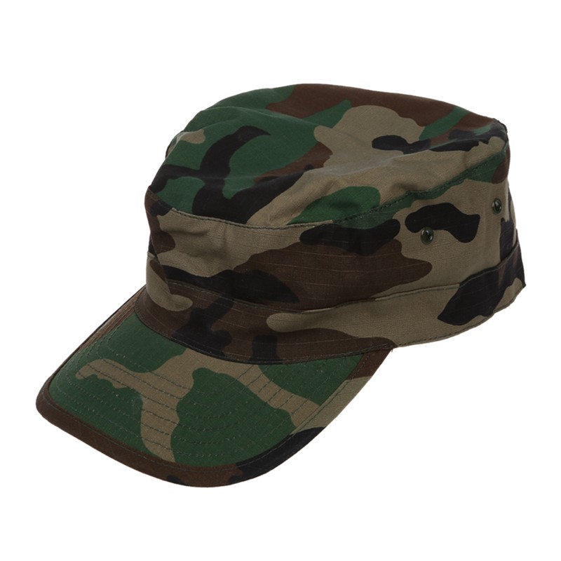 military headgear with visor