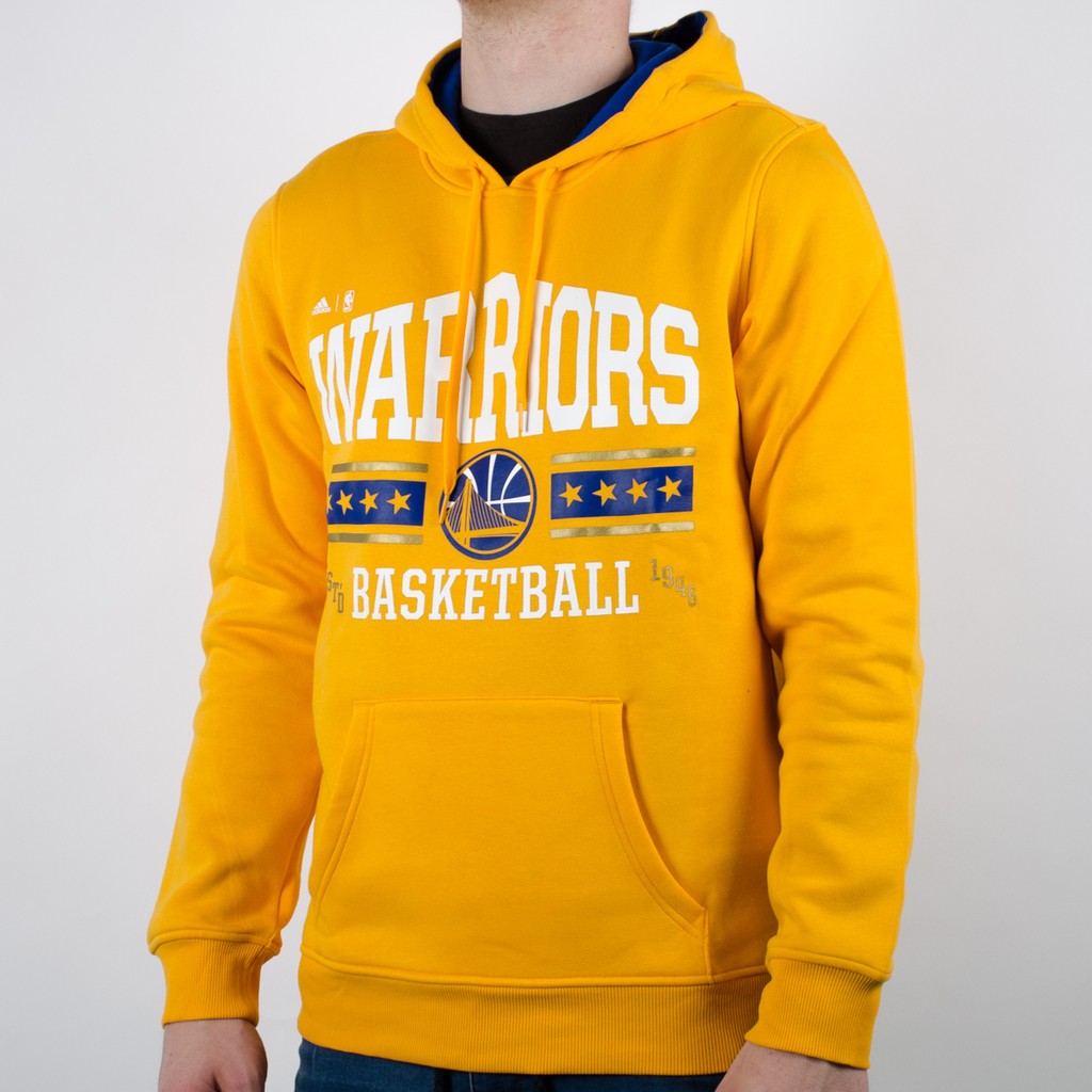 warriors yellow hoodie