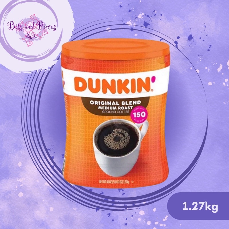 Dunkin’ Donuts Original Blend Ground Coffee 1.27kg Shopee Philippines