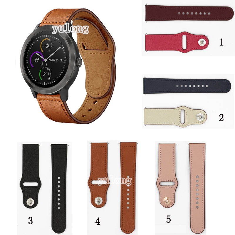 garmin vivoactive 3 leather bands