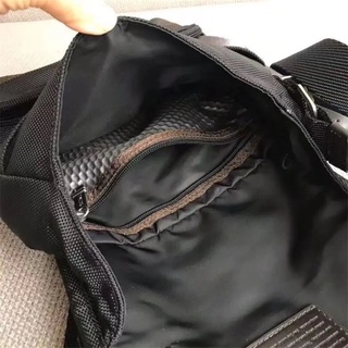 【Tumiseller.ph】【Ready Stock】
Tumi 222306 men's ballistic nylon business casual single shoulder diagonal bag ipad Mini Bag #9