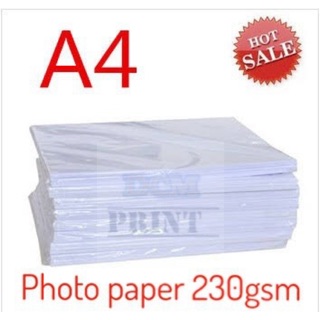 Photopaper, A4 photo paper waterproof glossy no label