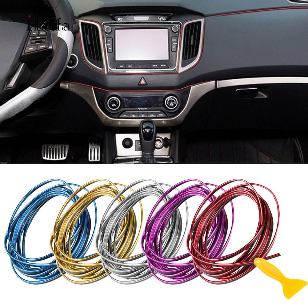 Hl 5m Universal Car Interior Decoration Line Modified Door Panel Window Trim Strip