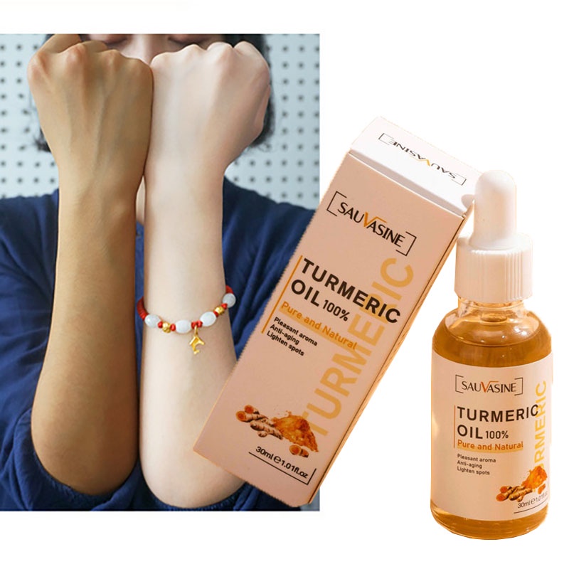new life Turmeric Lemon Oil Skin Glow To Lightening Acne Dark Patches