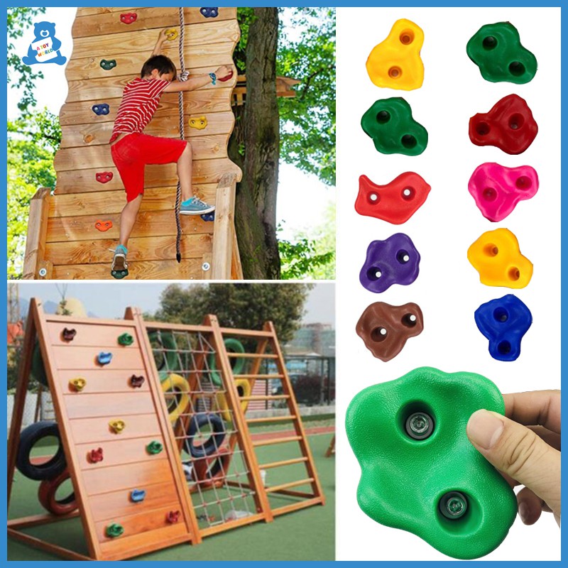 KIDS MEDIUM resin CLIMBING STONES ROCKS HANDLES FOR CHILDREN PLAYHOUSE 