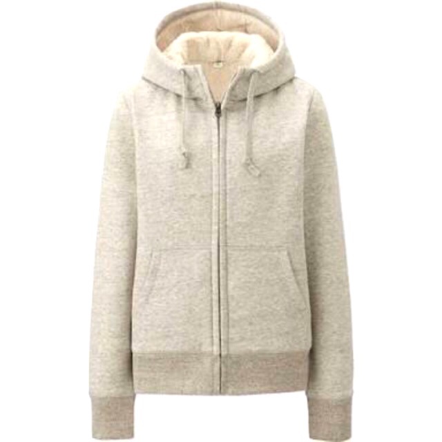 uniqlo fur lined hoodie