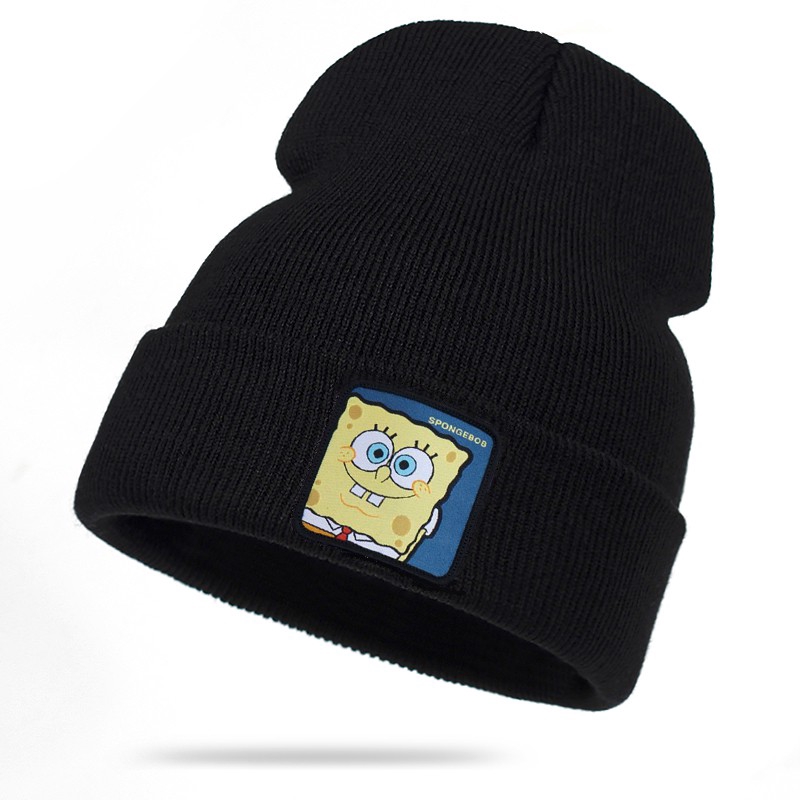 spongebob in beanie