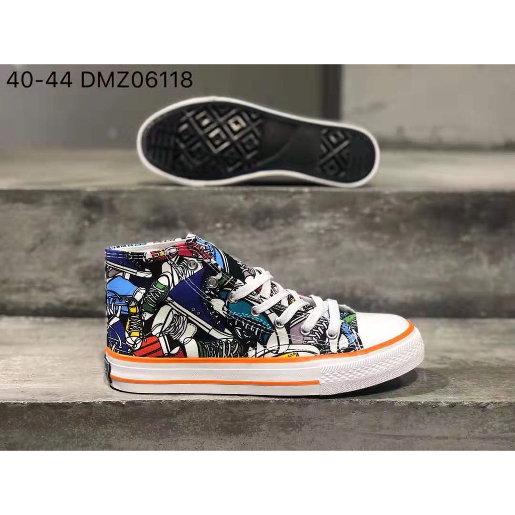 graffiti converse shoes