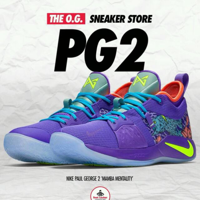 pg 3 mamba mentality footlocker