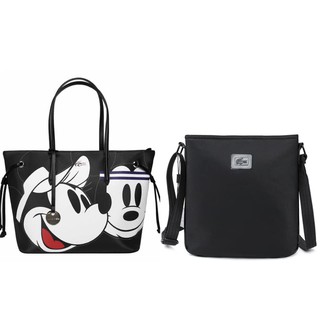 lacoste bag mickey mouse