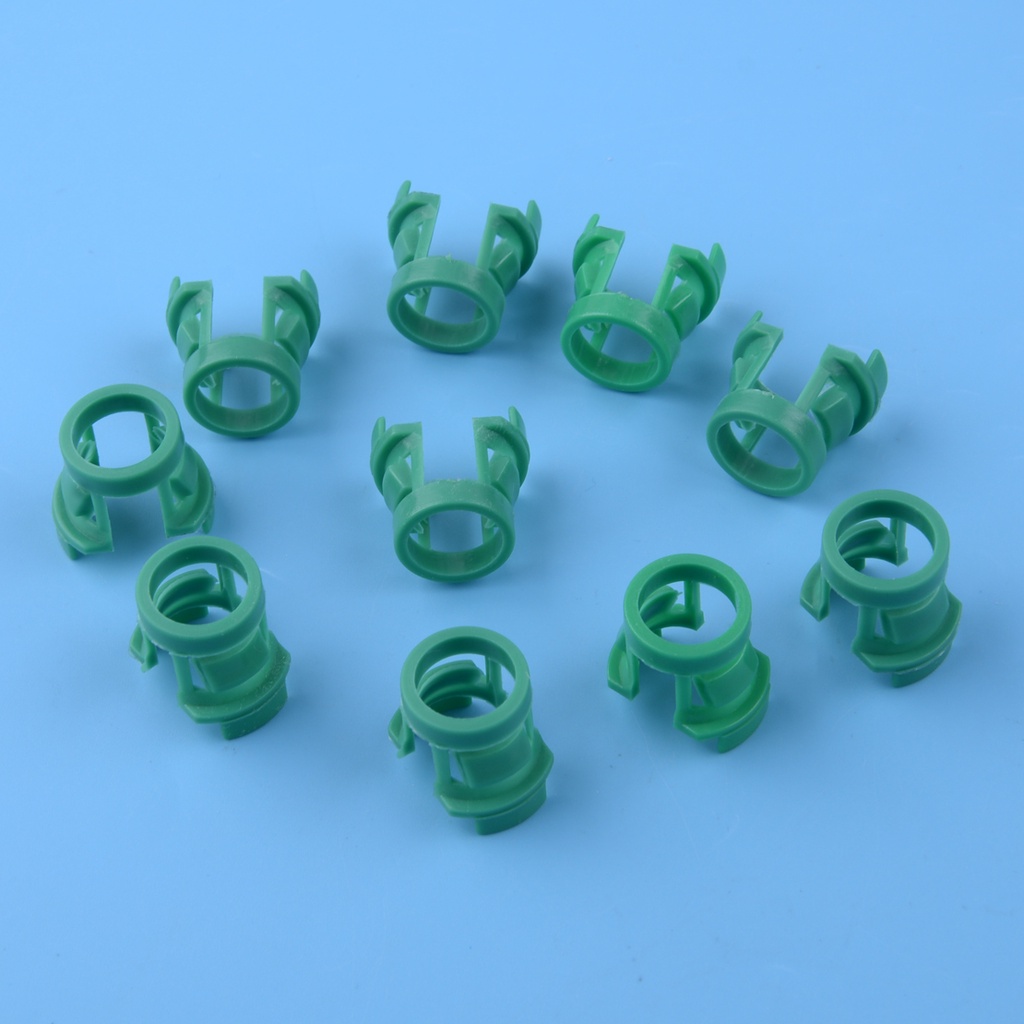 10pcs Auto Trans Cooling Hose Oil Cooler Line Retainer Holder Clip Fit