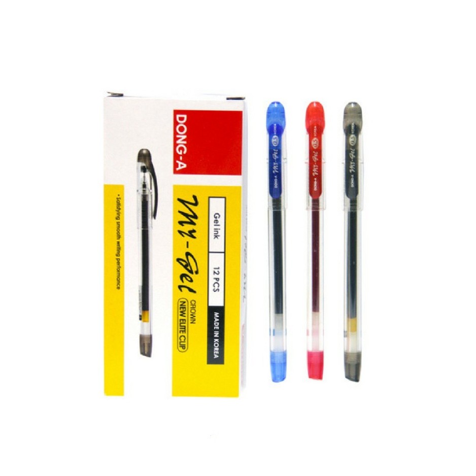 Dong A My Gel Sign Pen 12pcs | Shopee 