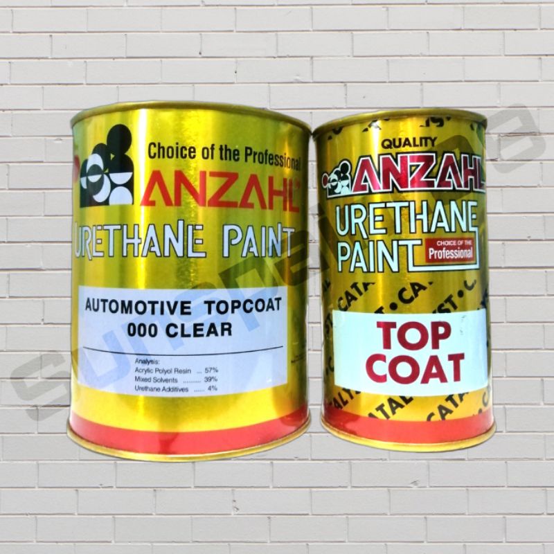 Anzahl Urethane Paint Automotive Topcoat 000 Clear (1L) Shopee