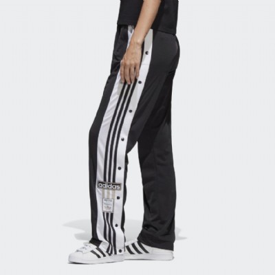 adidas track button pants