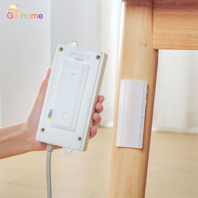 Self Adhesive Power Strip Fixator PunchFree WallMounted Power Strip