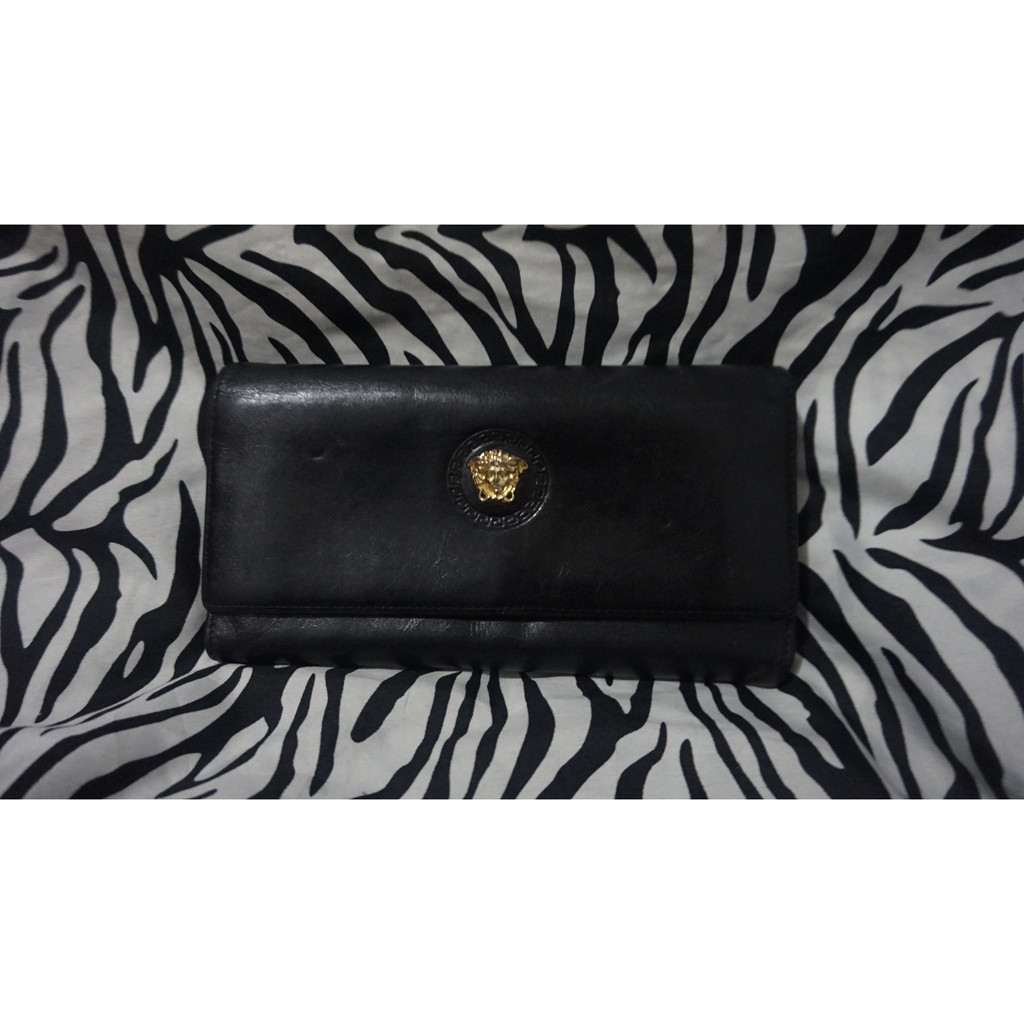 AUTHENTIC VINTAGE GIANNI VERSACE LONG BIFOLD WALLET Shopee Philippines