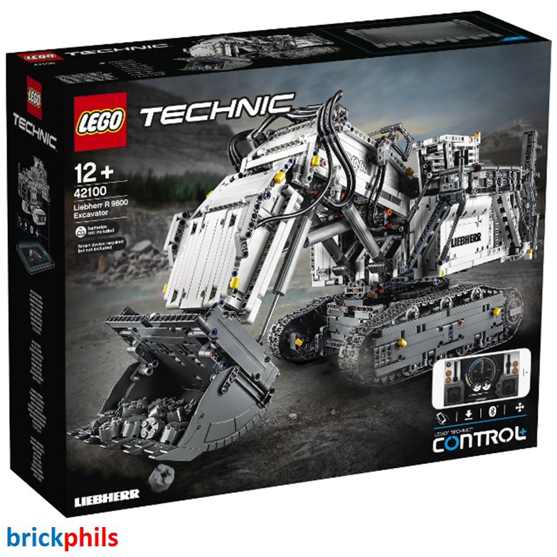 lego technic liebherr r9800 42100