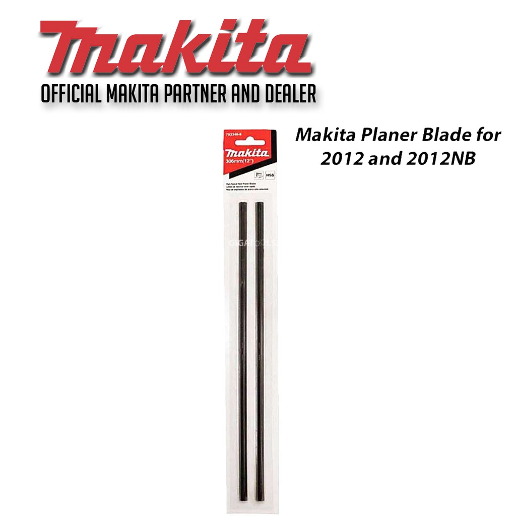 Makita Planer Blade Set for 2012NB ( 793346-8 ) ( PLANER BLADE ONLY ...