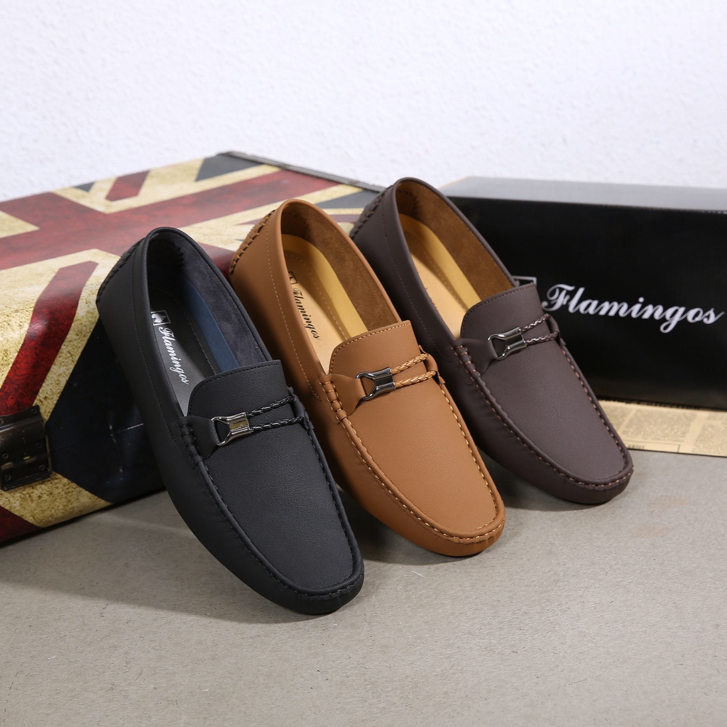 Men's casual slip on fashion Doudou shoes WP-609 | Shopee Philippines