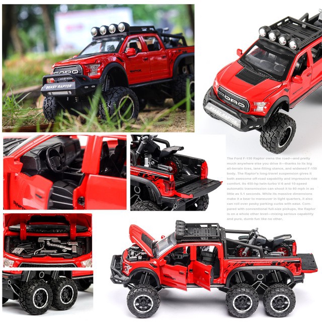 2018 ford raptor diecast model